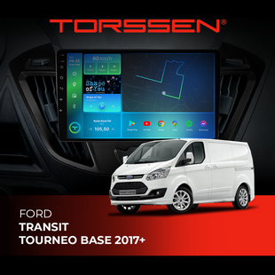 Штатна магнітола Torssen Ford Transit Tourneo base 17+ F106128 4G Carplay 2021055 фото