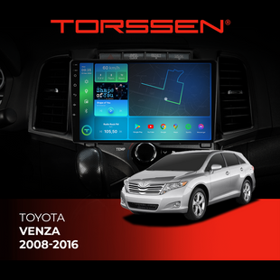 Штатна магнітола Torssen Toyota Venza 08-16 F9432 4G Carplay DSP 202304177 фото