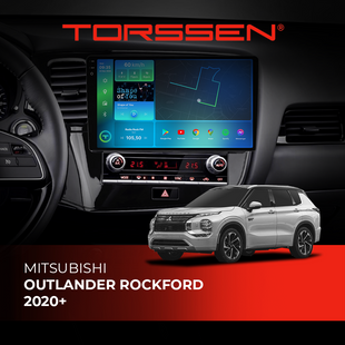 Штатная магнитола Torssen 2K DTS Mitsubishi Outlander Rockford 20+ F10432 4G Carplay DSP 202308394 фото