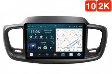 Штатная магнитола для KIA Sorento (2014-2020) RedPower 71242 Slim 2K 6+128 Gb 10' CarPlay  RP71242 Slim 2K 10' фото
