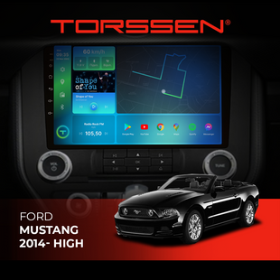 Штатна магнітола Torssen Ford Mustang 2014- High 4 кнопки F9432 4G Carplay DSP 202303698 фото