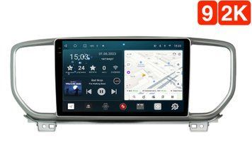 Штатная магнитола для Kia Sportage (2018+2022) RedPower 71274 Slim 2K 6+128 Gb 9' CarPlay  RP71274 Slim 2K 9' фото