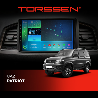 Штатна магнітола Torssen UAZ Patriot F9432 4G Carplay DSP 202304180 фото