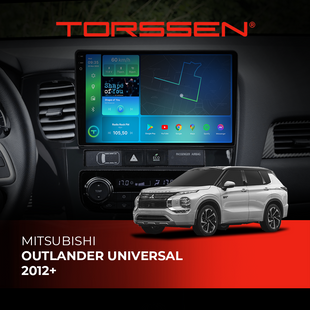 Штатная магнитола Torssen 2K Mitsubishi Outlander universal 2012+ F9432 4G Carplay DSP 202303350 фото