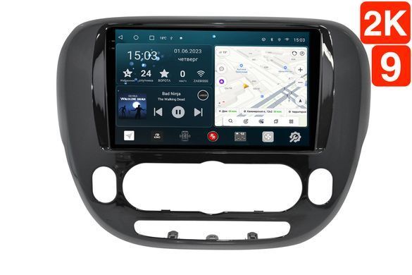 Штатная магнитола для Kia Soul (2014-2019) RedPower 71044 Slim 2K 6+128 Gb 9'CarPlay RP71044 Slim 2K 9' фото Штатная магнитола для Kia Soul (2014-2019) RedPower 71044 Slim 2K 6+128 Gb 9'CarPlay RP71044 Slim 2K 9' фото