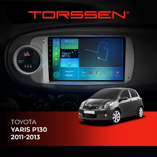 Штатна магнітола Torssen Toyota Yaris (P130) (2011-2013) F9432 4G Carplay DSP 202304178 фото