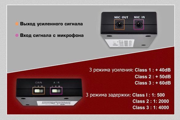Усилитель микрофона для Android-магнитол RedPower AMPBT RP AMPBT фото