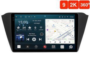 Штатна магнітола для Skoda Fabia 3 (2014-2018) RedPower 71015 Slim 2K 6+128 Gb 9' 360&ordm;  RP71015 Slim 2K 9'360&ordm; фото