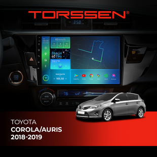 Штатна магнітола Torssen Toyota Corola/Auris 18-19 F10432 4G Carplay DSP 202304132 фото