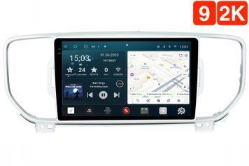 Штатная магнитола для Kia Sportage (2016-2018) RedPower 71174 Slim 2K 6+128 Gb 9' CarPlay  RP71174 Slim 2K 9' фото