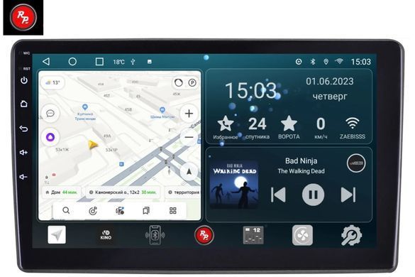 Штатная магнитола для Nissan Juke (2011-2019) RedPower 71299 Slim HD 6+128 Gb 9' LTE  RP71299 Slim 9" фото