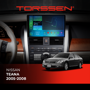 Штатна магнітола для Nissan Teana J31 (2003-2008) Torssen 2K FL9 4+64Gb 4G Carplay DSP 202305515 фото