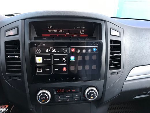 Штатна магнітола для Mitsubishi Pajero 4 (2007-2021) RedPower 75223 Hi-Fi 6+128 Gb 9.2'  RP75223 HiFi фото