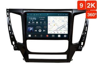 Штатна магнітола для Mitsubishi Pajero Sport 3 (2016-2021) RedPower 71423 Slim 2K 6+128 Gb 9' 360&ordm;  RP71423 Slim 2K 9'360&ordm; фото