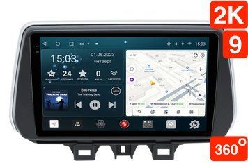 Штатная магнитола для Hyundai Tucson 3 (2018-2021) RedPower 71247 Slim 2K 6+128 Gb 9' 360&ordm;  RP71247 Slim 2K 9'360&ordm; фото