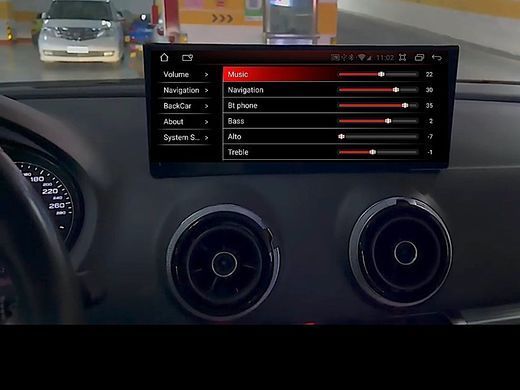 Штатна магнітола для Audi A3 (2013-2020) FORS.auto 4+32Gb, 10.25" LTE 0400-FA фото