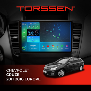 Штатна магнітола 2K Torssen Chevrolet Cruze (2011-2016) Europe F98256 4G Carplay DSP 202306699 фото