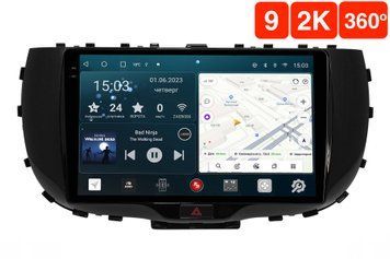 Штатная магнитола для Kia Soul (2018+) RedPower 71043 Slim 2K 6+128 Gb 9' 360&ordm; CarPlay  RP71043 Slim 2K 9'360&ordm; фото