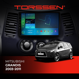 Штатна магнітола для Mitsubishi Grandis (2003-2011) Torssen NF9 Carplay 202270791 фото
