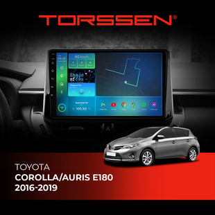 Штатна магнітола Torssen Toyota Corolla / Auris E180 2016-2019 F9432 4G Carplay DSP 202304134 фото