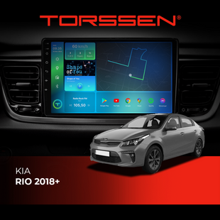 Штатная магнитола Torssen Kia Rio YB (2018-2020) FL9 4+64Gb 4G Carplay DSP 202306348 фото
