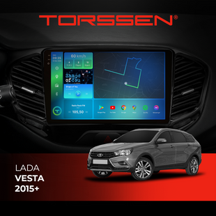 Штатна магнітола Torssen 2K DTS Lada Vesta 15+ F9432 4G Carplay DSP 202308332 фото