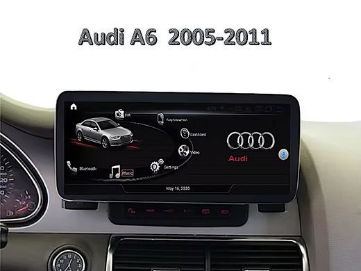 Штатна магнітола для Audi A6 (2005-2011) FORS.auto 4+64Gb, 10.25" LTE 001-FA фото