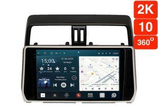Штатна магнітола для Toyota Land Cruiser Prado 150 (2017+) RedPower 71365 Slim 2K 6+128 Gb 10' 360&ordm;  RP71365 Slim 2K 10'360&ordm; фото