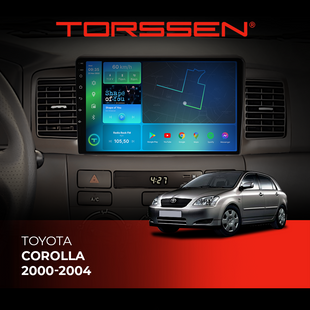 Штатна магнітола Torssen Toyota Corolla 2000-2004 F9432 4G Carplay DSP 202304135 фото