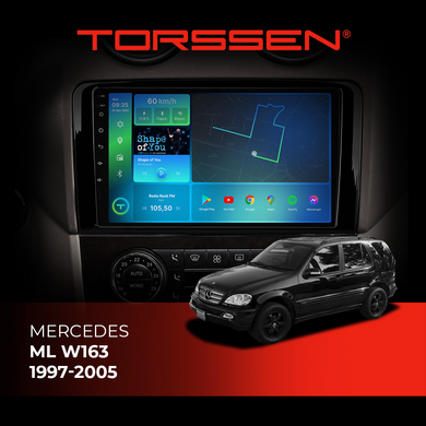 Штатна магнітола Torssen Mercedes ML W163 1997-2005 F9432 4G Carplay DSP 202303935 фото
