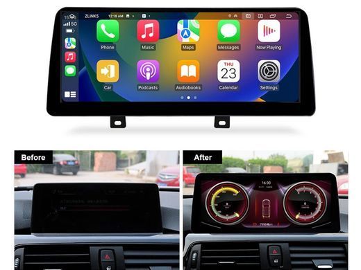 Штатна магнітола для BMW 3 F30 (NBT 2013-2016) FORS.auto 4+32Gb, 12.3" 4103-FB фото Штатна магнітола для BMW 3 F30 (NBT 2013-2016) FORS.auto 4+32Gb, 12.3" 4103-FB фото