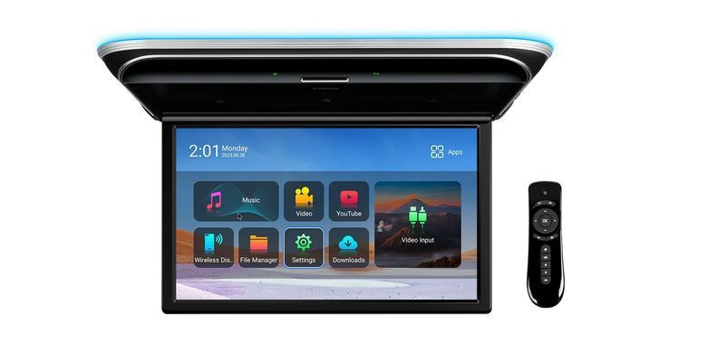 Потолочный автомобильный монитор XTRONS 17.3" Android PA-TR17 фото