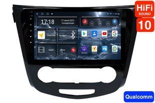 Штатна магнітола для Nissan Qashqai / X-Trail / Rouge (2013-2022) комплектація з кондиціонером RedPower 75321 HiFi 6+128 Gb 10' RP75321 HiFi фото