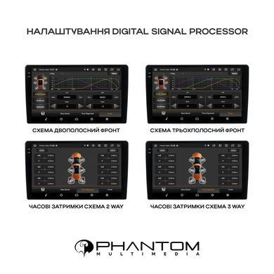 Автомобильная магнитола PHANTOM DVA-2K10 Pro4G 360&deg;4+64Gb  DVA-2K10 PRO4G 360&ordm; 4+64Gb фото