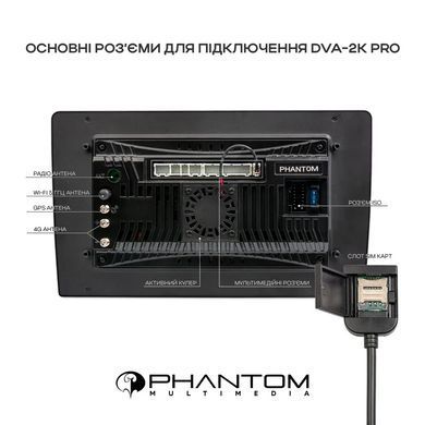 Автомобильная магнитола PHANTOM DVA-2K10 Pro4G 360&deg;4+64Gb  DVA-2K10 PRO4G 360&ordm; 4+64Gb фото
