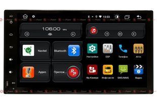 Штатна магнітола для Toyota Auris / Siena / Corolla / Fortuner (2015+) RedPower 61069 4+64 Gb 9' RP61069 фото