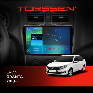 Штатна магнітола Torssen 2K Lada Granta 18+ F9432 4G Carplay DSP 202303286 фото