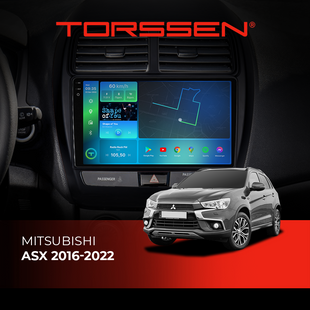 Штатная магнитола для Mitsubishi ASX (2016-2022) Torssen 2K FL10 4+64Gb 4G Carplay DSP 202305838 фото