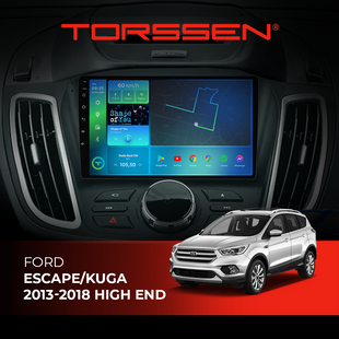 Штатна магнітола Torssen Ford Escape/Kuga (2013-2018) HIGH F9432 4G Carplay DSP 202304529 фото