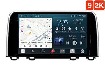 Штатная магнитола для Honda CR-V 5 (2017-2022) RedPower 71161 Slim 2K 6+128 Gb 9'  RP71161 Slim 2K 9 фото