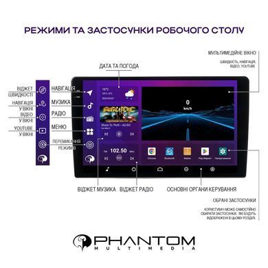 Автомагнитола PHANTOM DVA-2K10 Pro Max 4G 360&deg; 8+128Gb DVA-2K10 Pro Max 4G 360&deg; 8+128Gb фото