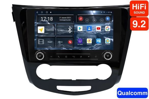 Штатна магнітола для Nissan Qashqai / X-Trail / Rouge (2013-2022) комплектація з кондиціонером RedPower 75321K HiFi 6+128 Gb 9.2' RP75321K HiFi фото Штатна магнітола для Nissan Qashqai / X-Trail / Rouge (2013-2022) комплектація з кондиціонером RedPower 75321K HiFi 6+128 Gb 9.2' RP75321K HiFi фото