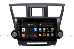 Штатная автомагнитола для Toyota Highlander II U40 (2007-2013) на Android 10 от RedPower 61035 , Черный