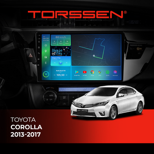 Штатна магнітола Torssen Toyota Corolla 2013-2017 F10432 4G Carplay DSP 202304136 фото