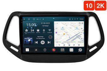 Штатная магнитола для Jeep Compass 2 (2016+) RedPower 71315 Slim 2K 6+128 Gb 10'  RP71315 Slim 2K 10' фото