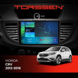 Штатна магнітола для Honda CR-V (2012-2016) Torssen 2K F10464 4G Carplay DSP 202303147 фото
