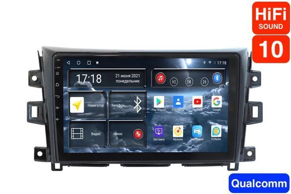 Штатна магнітола для Nissan Navara 3 (2014+) RedPower 75028 Hi-Fi 6+128 Gb 10' RP75028 HiFi фото Штатна магнітола для Nissan Navara 3 (2014+) RedPower 75028 Hi-Fi 6+128 Gb 10' RP75028 HiFi фото