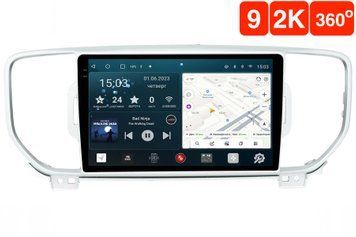 Штатная магнитола для Kia Sportage (2016-2018) RedPower 71174 Slim 2K 6+128 Gb 9' 360&ordm; CarPlay  RP71174 Slim 2K 9'360&ordm; фото