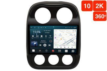 Штатная магнитола для Jeep Compass (2011-2016) RedPower 71316 Slim 2K 6+128 Gb 10' 360&ordm;  RP71316 Slim 2K 10'360&ordm; фото