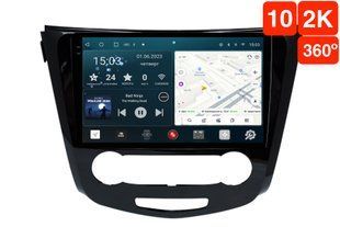Штатна магнітола для Nissan Qashqai / X-Trail / Rouge (2013-2022) комплектація з кондиціонером RedPower 71321 Slim 2K 6+128 Gb 10' 360&ordm; RP71321 Slim 2K 10'360&ordm; фото